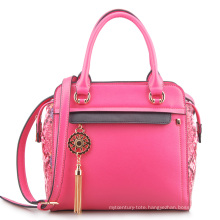 Guangzhou Suppliers Designer Series Faux Leather Women′s Handbag (LY05056)